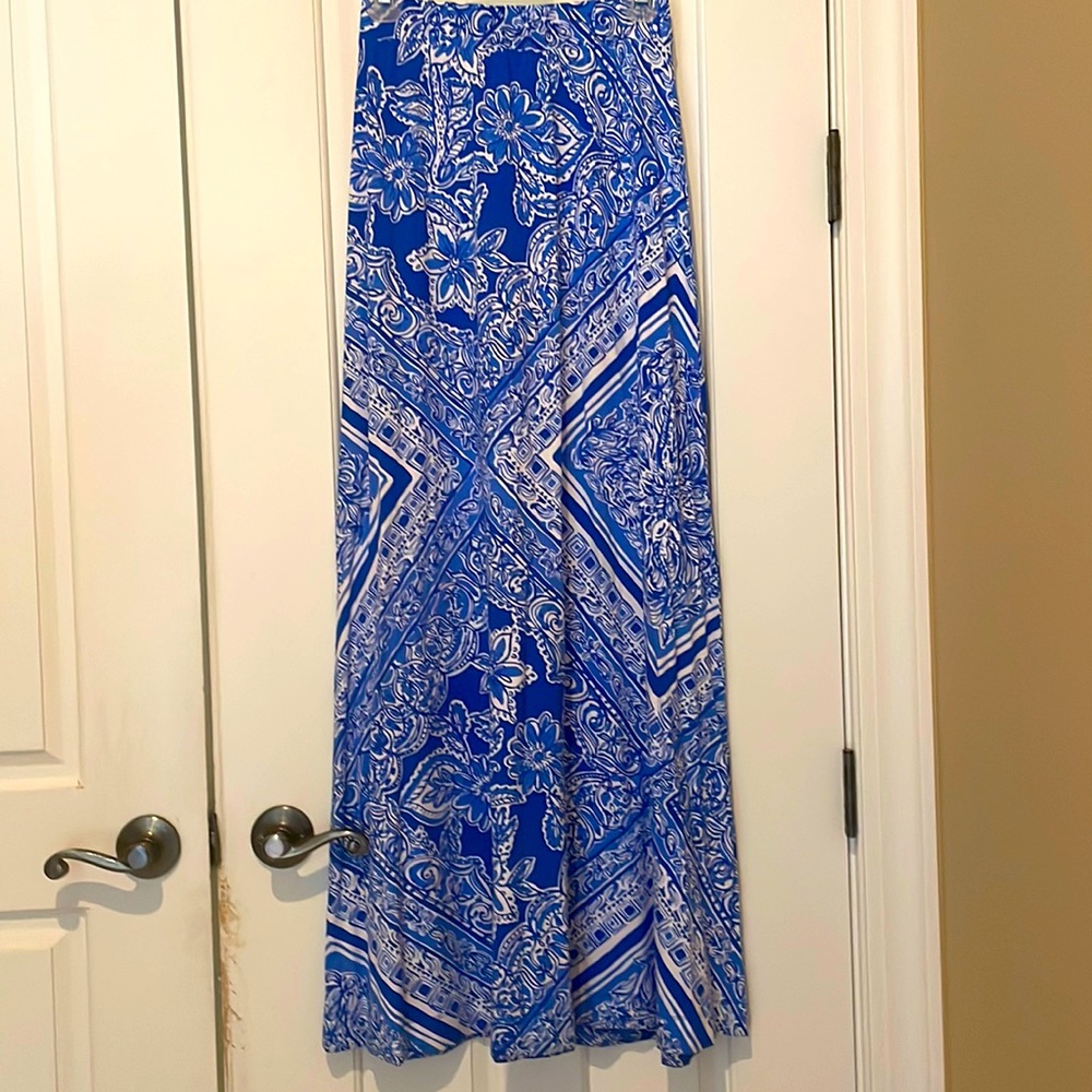 Lilly Pulitzer  full length skirt. XS